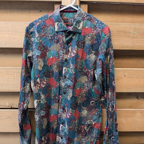 Simons le 31 Liberty Art Fabrics dress shirt - Picture 1 of 6